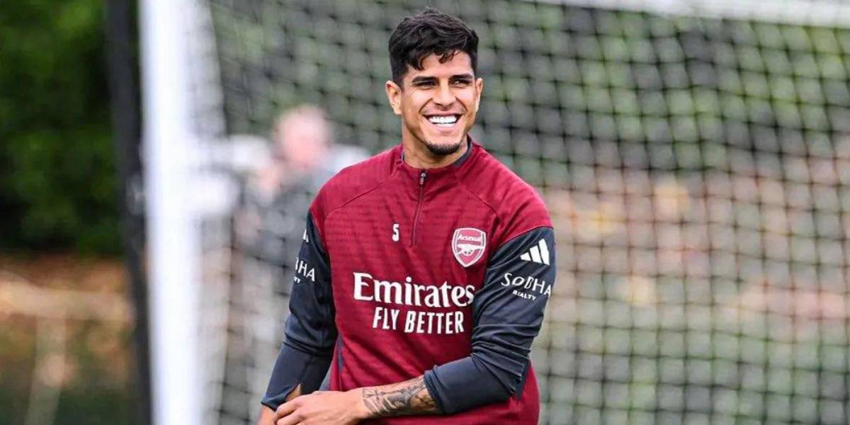 Mikel Arteta confirmó la fecha de regreso de Piero Hincapié con el Arsenal