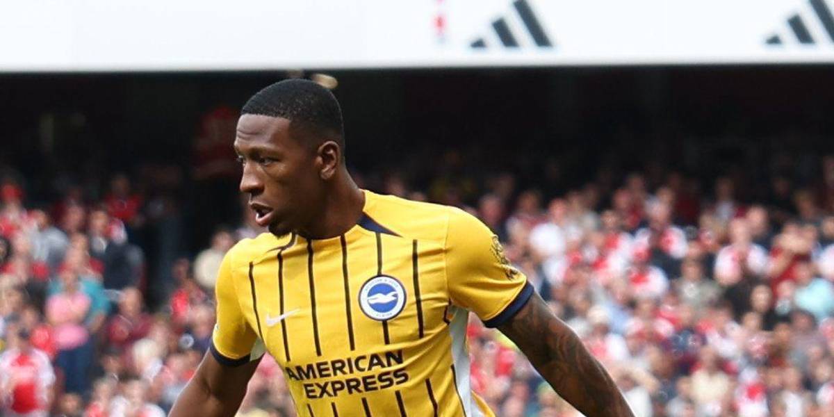 Pervis Estupiñán entró al cambio en el empate del Brighton ante el Arsenal por la Premier League de Inglaterra