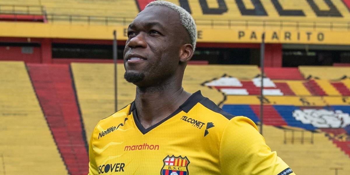 ¿Cuándo debuta Felipe Caicedo con Barcelona SC?