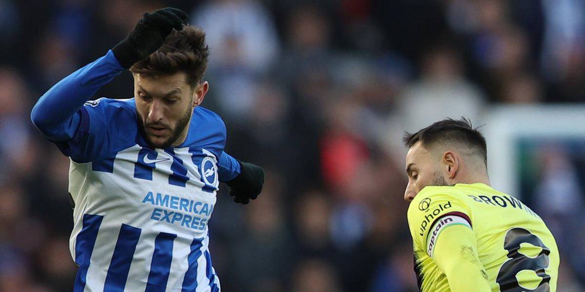 El Brighton, sin Pervis Estupiñán, empató 1-1 contra el Burnley por la Premier League