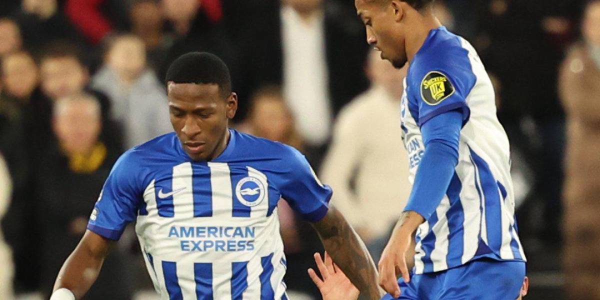El Brighton, con Pervis Estupiñán de titular, empató sin goles contra el West Ham