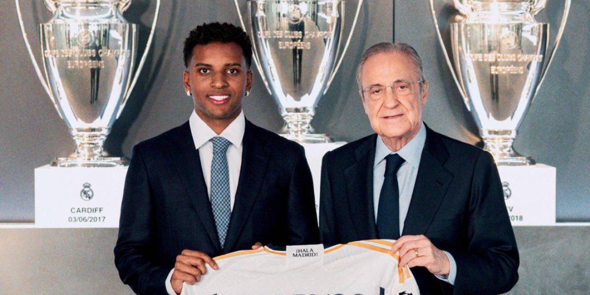 El brasileño Rodrygo Goes renueva con el Real Madrid hasta 2028