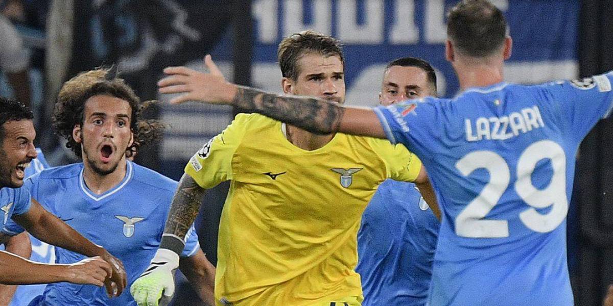 Un gol del arquero de la Lazio en el último minuto arruina la noche del Atlético de Madrid