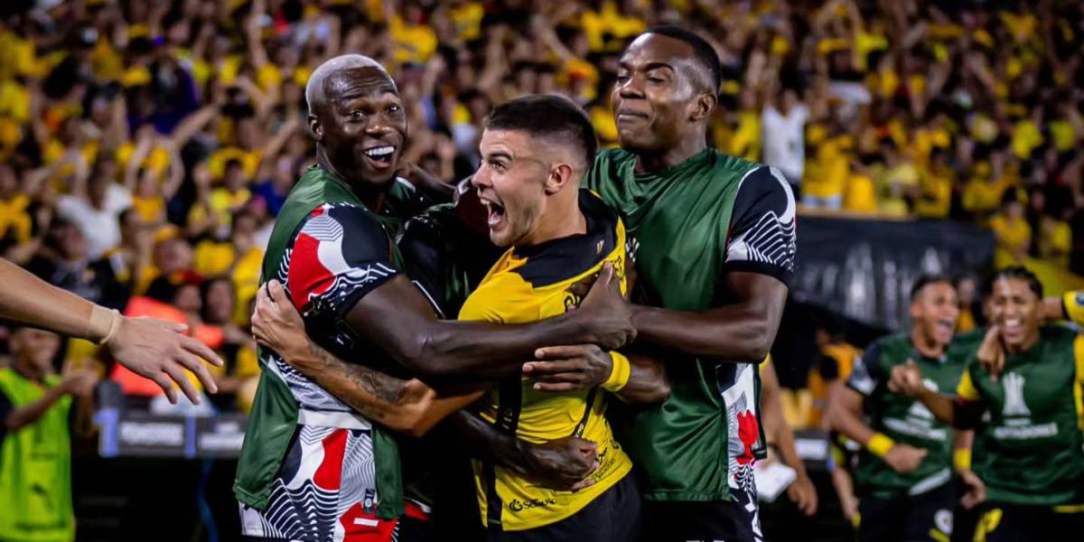 Barcelona SC llegó a Brasil para enfrentar a Corinthians por la Copa Libertadores