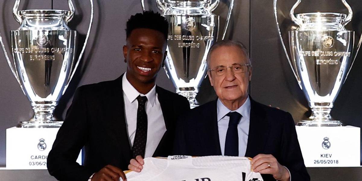 Vinícius Júnior renovó con el Real Madrid hasta el 2027