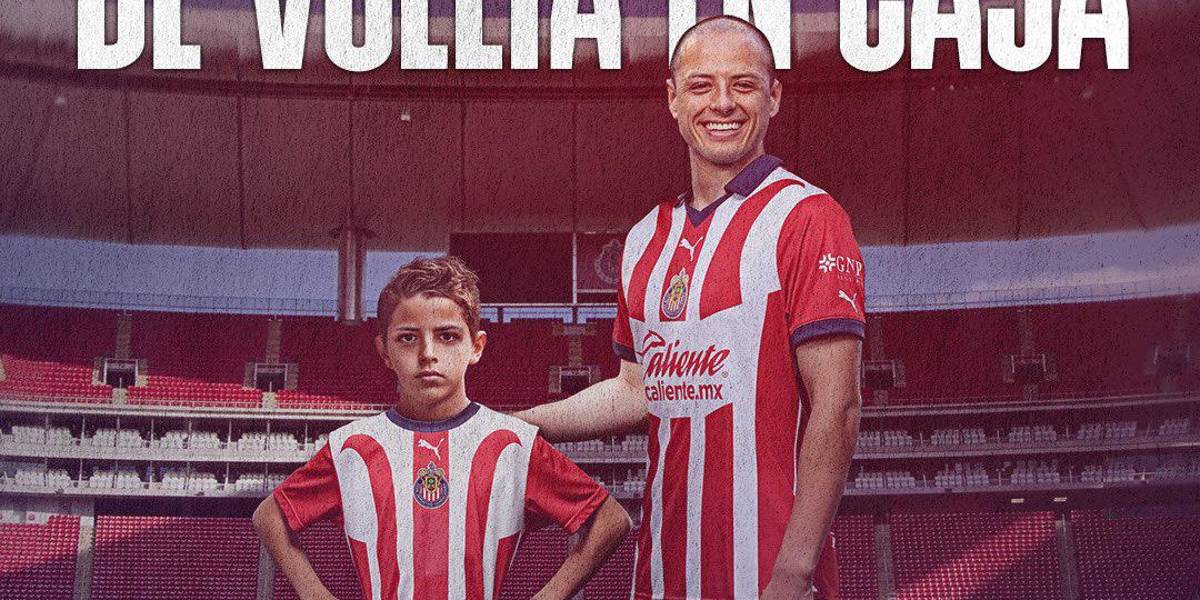 Javier Chicharito Hernández regresa a las Chivas de Guadalajara