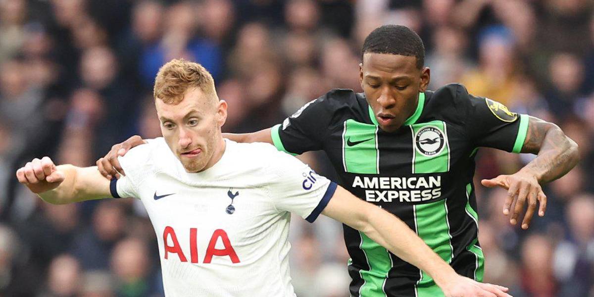 El Brighton, con Pervis Estupiñán de titular, perdió contra el Tottenham