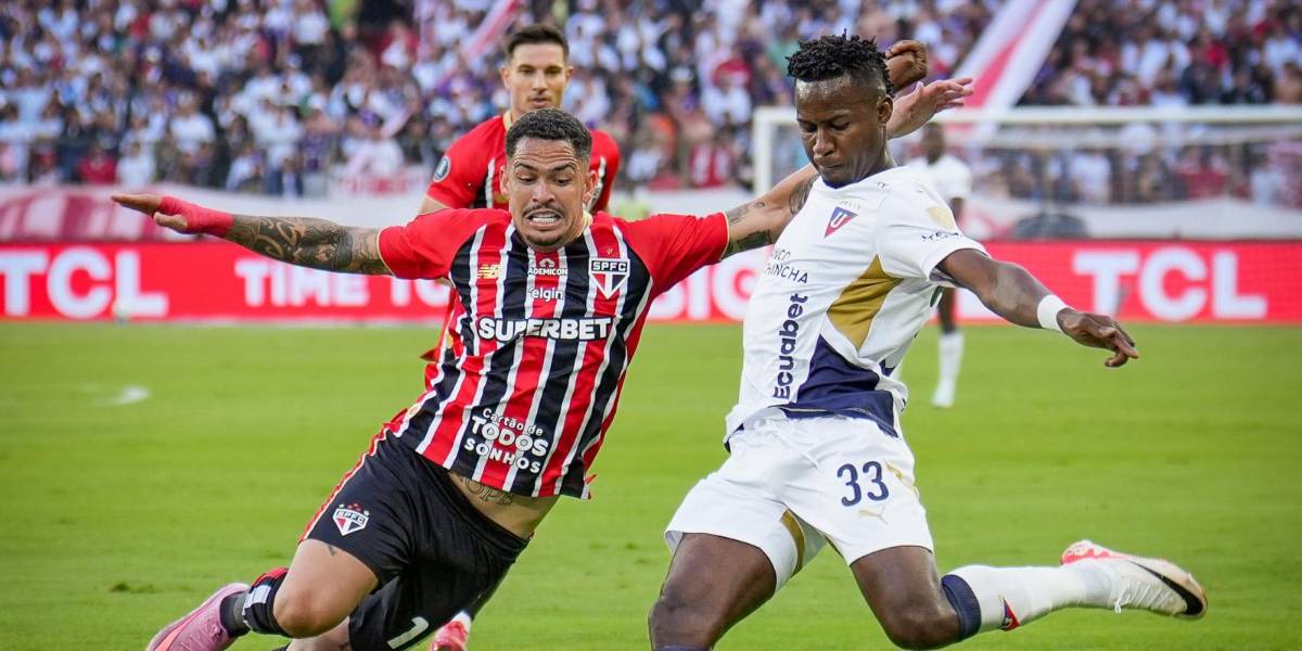 Así llegan Liga de Quito y São Paulo al partido de vuelta por los cuartos de final de la Copa Libertadores