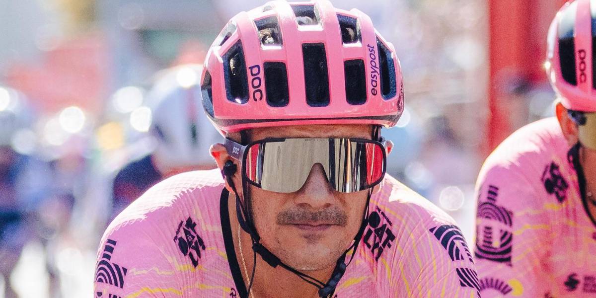 Richard Carapaz: Ha hecho mucho calor y al final me ha afectado mucho. Hay que prepararse para lo que queda