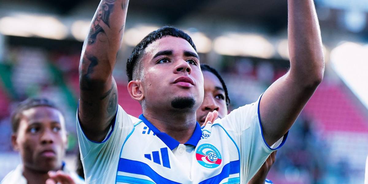 (VIDEO) La emotiva reacción de la madre de Kendry Páez por su debut con el Estrasburgo en la Ligue 1