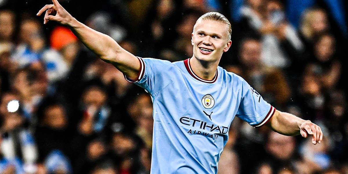 Champions League: Haaland marca otro doblete en la victoria del Manchester City