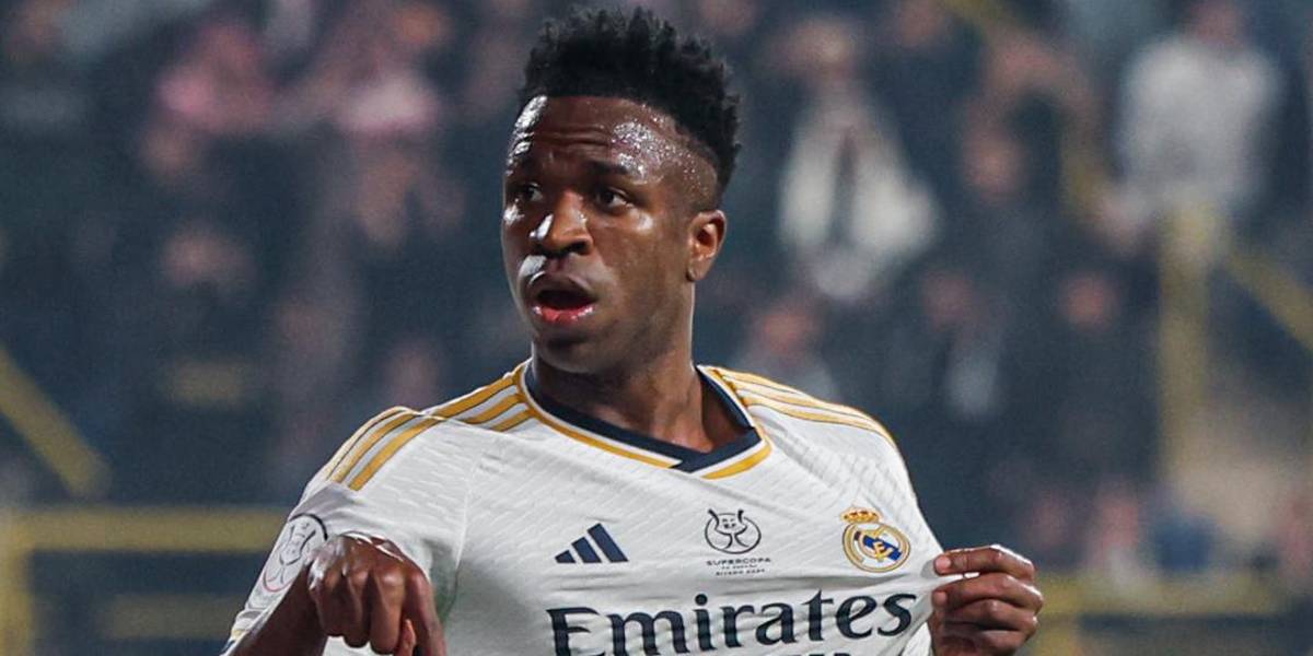 Real Madrid, con un hat-trick de Vinícius Júnior, quedó campeón de la Supercopa de España