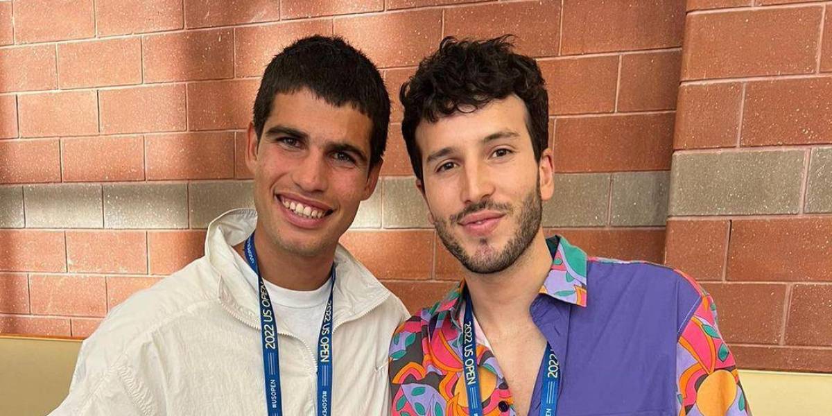 Carlos Alcaraz y Sebastián Yatra acuerdan un doble espectáculo en el Abierto de Tenis de EE.UU.