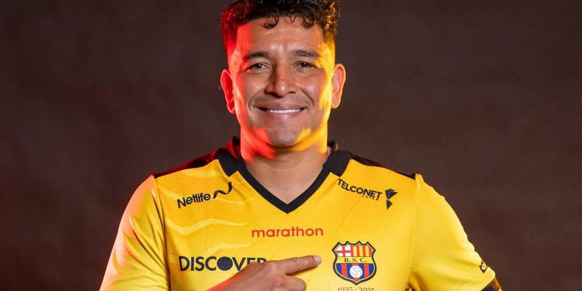 Mario Pineida: Si me dan a elegir, sería un gran honor y privilegio retirarme en Barcelona SC