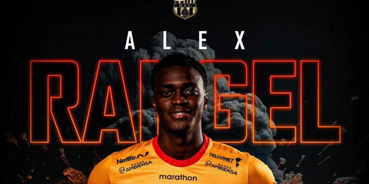 Álex Rangel es el segundo refuerzo de Barcelona SC para este 2024