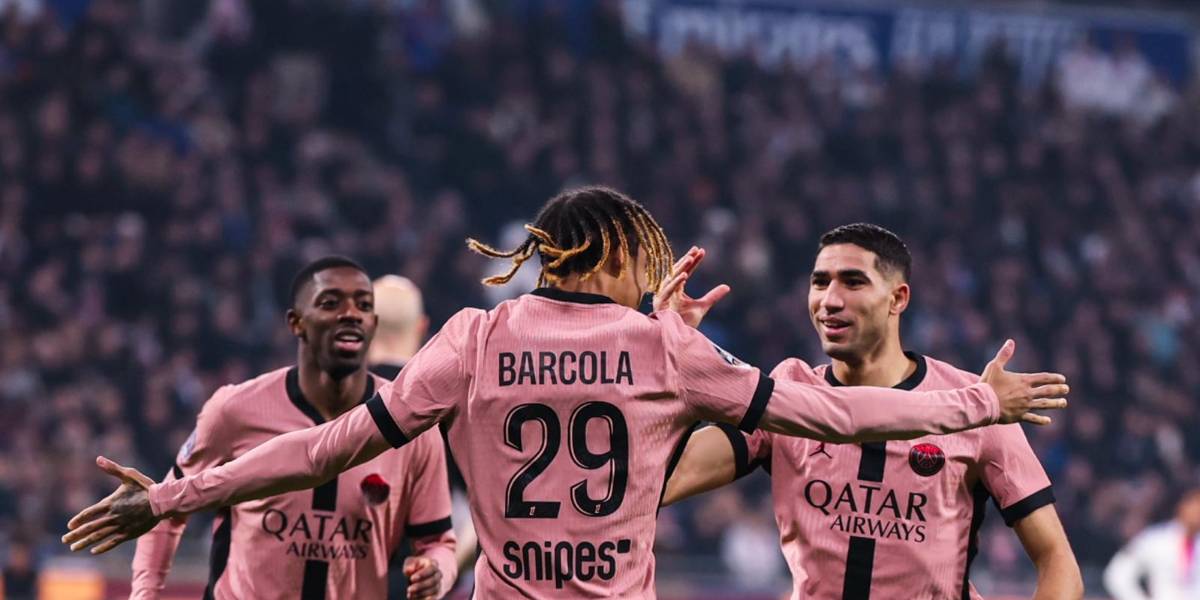 PSG, sin Willian Pacho, derrotó de visita al Olympique de Lyon por la Ligue 1