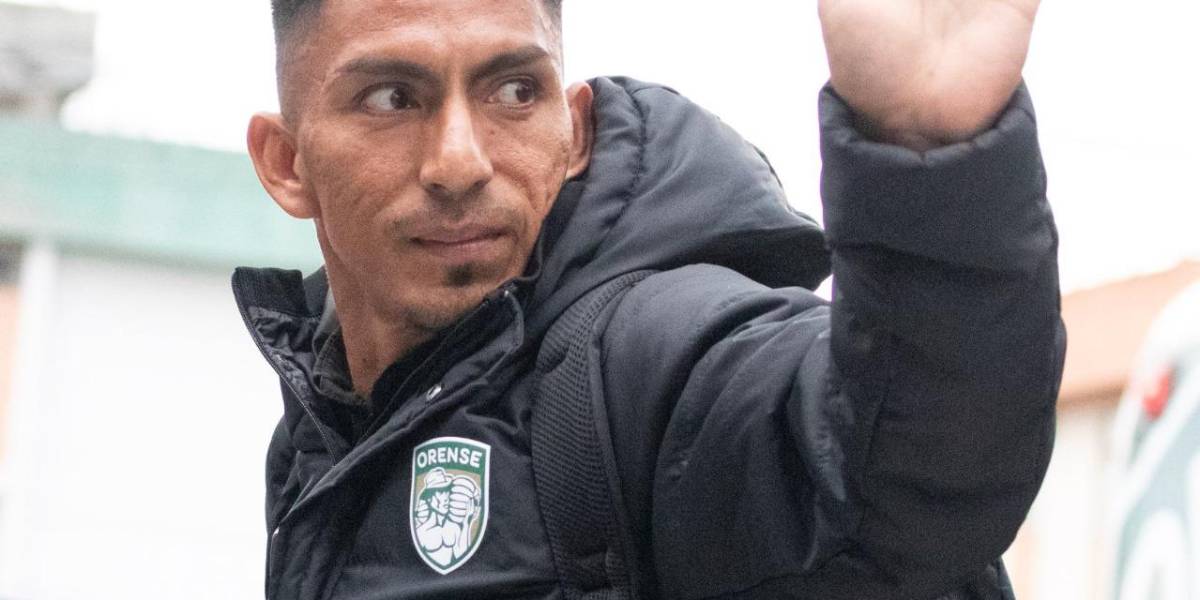 Ángel Mena tuvo un discreto debut en la derrota del Orense SC