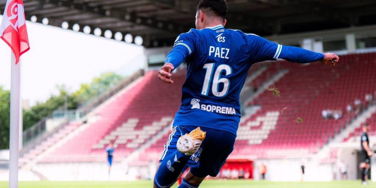 Kendry Páez debutó con el Estrasburgo