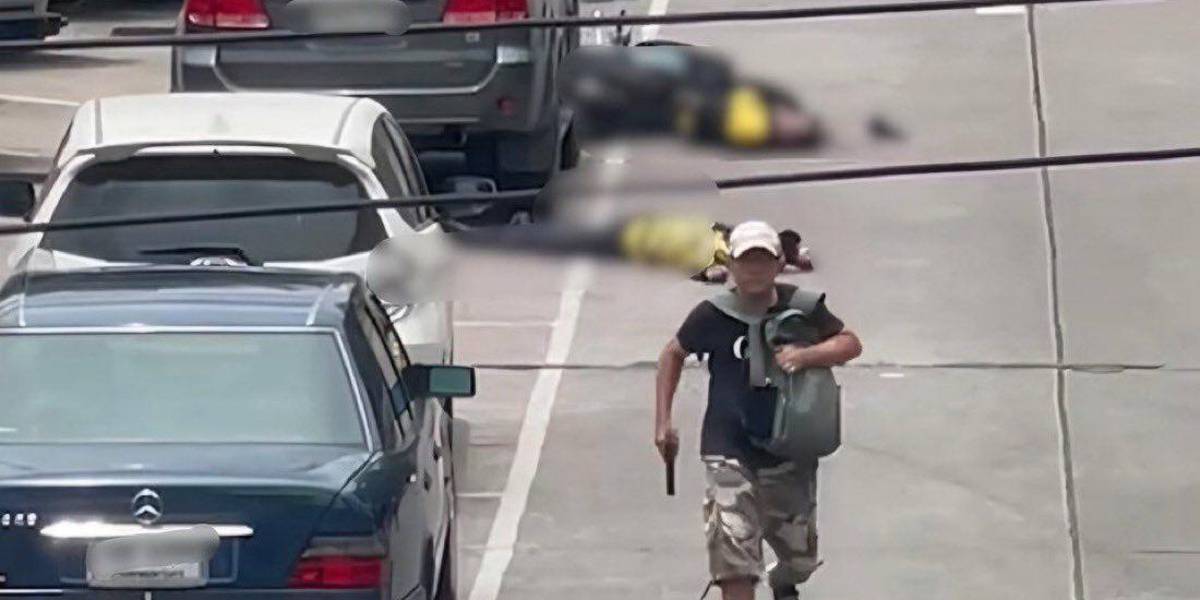 Tailandia: Seis muertos en un tiroteo en un popular mercado de Bangkok