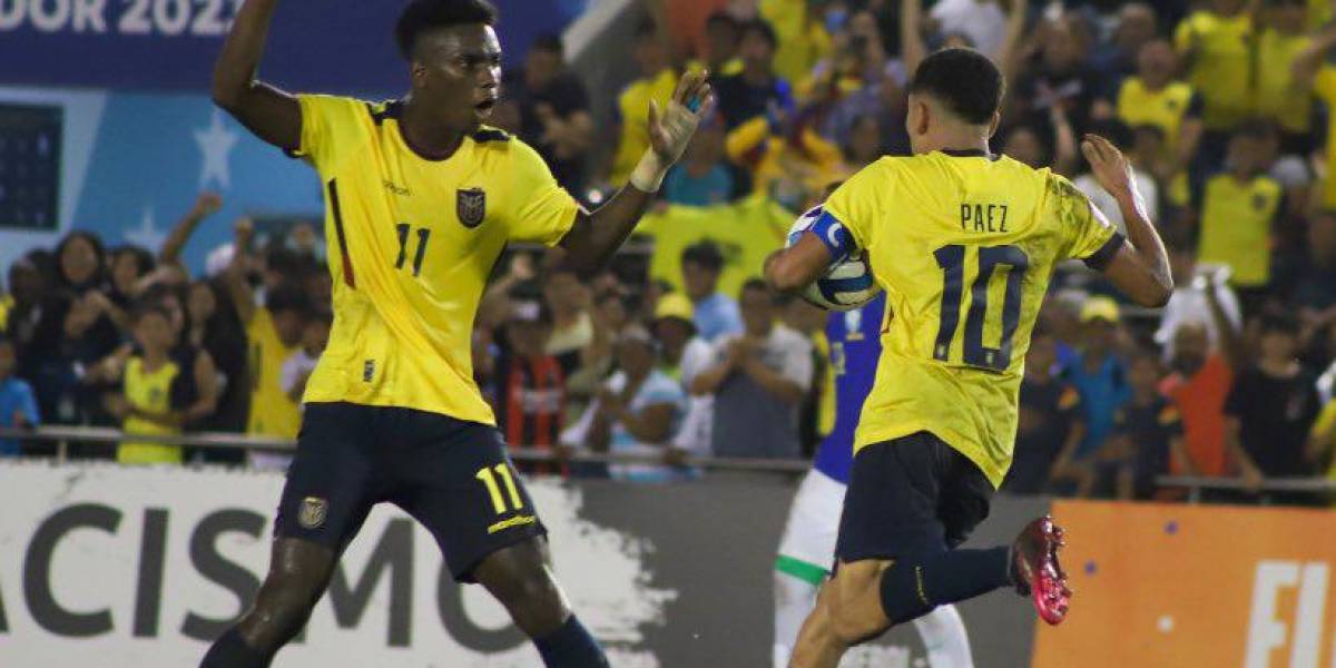 Sudamericano Sub 17: Ecuador empató a Brasil en los últimos tres minutos del partido