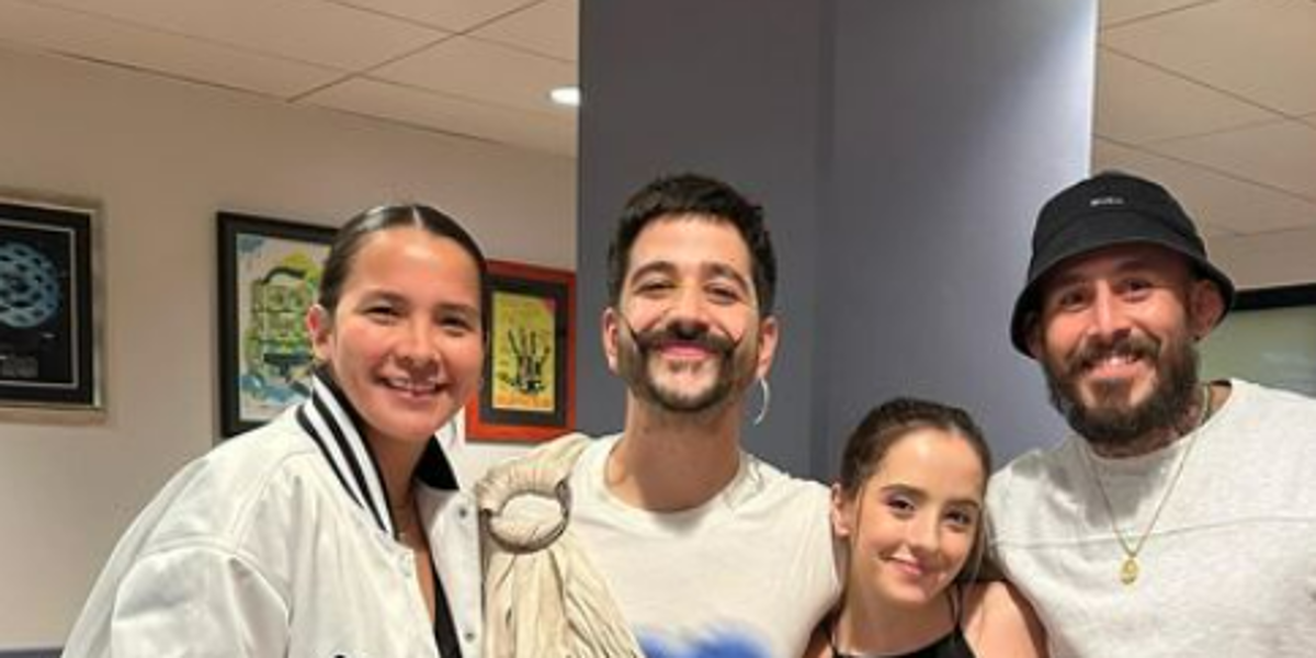 Camilo y Evaluna se encontraron con 'Chito' Vera