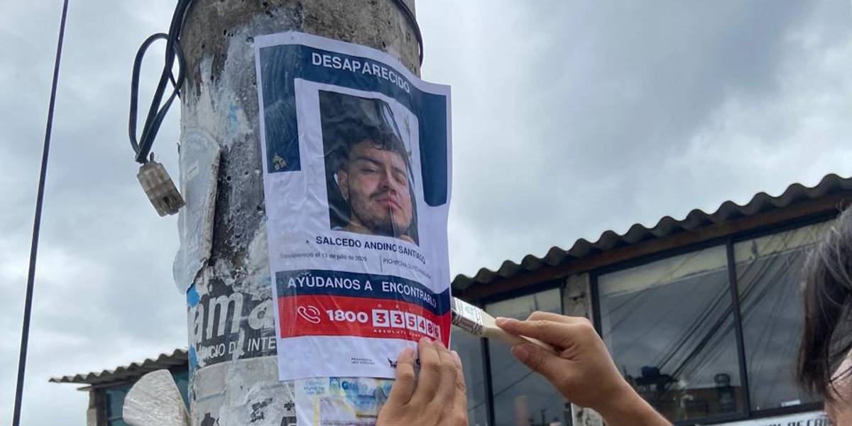 La desaparición del conductor de aplicación Santiago Salcedo es un misterio sin resolver