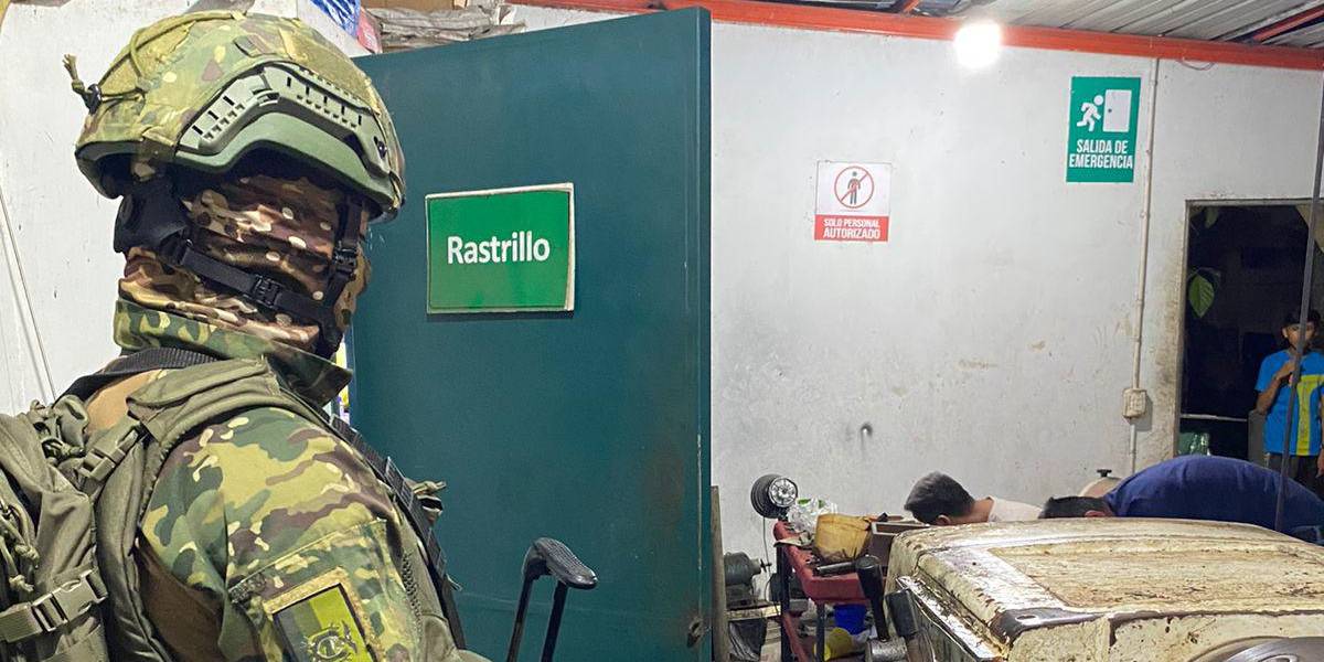 Una fábrica clandestina de armas de fuego fue desmantelada en Machala