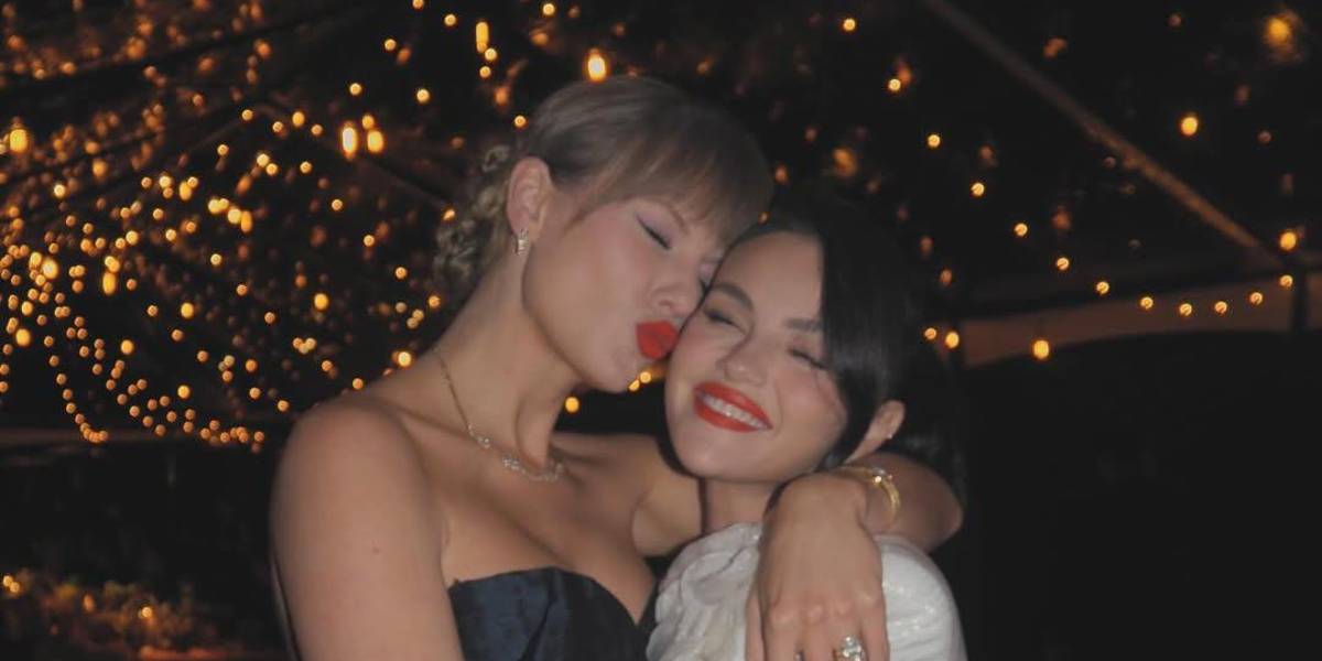 Taylor Swift fue la dama de honor oculta de Selena Gómez: las fotos inéditas de la boda