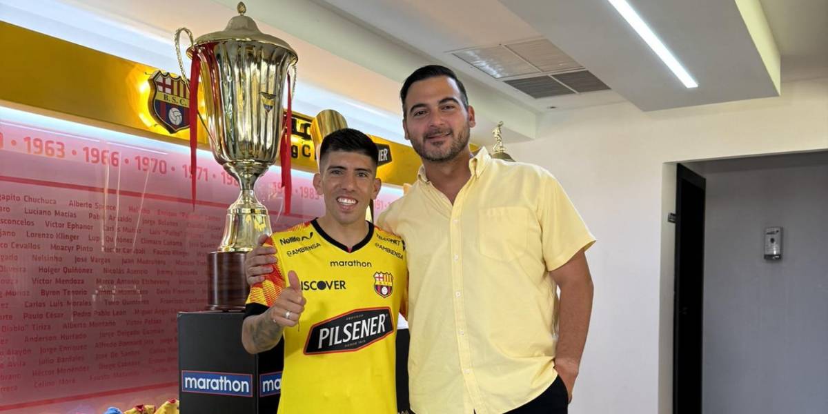 Barcelona SC anunció el fichaje de Braian Oyola por tres temporadas