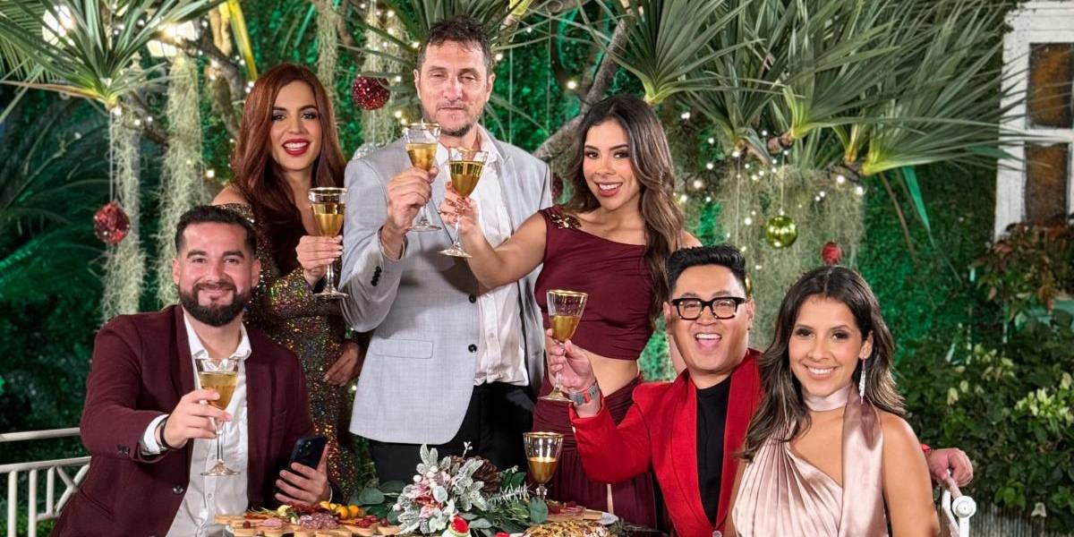 Así fue el trascámara de la promo navideña de Ecuavisa en Casa García