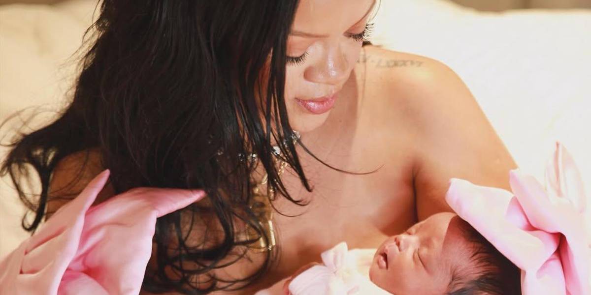 Rihanna presentó a su primera hija con A$AP Rocky y reveló su nombre: Rocki Irish