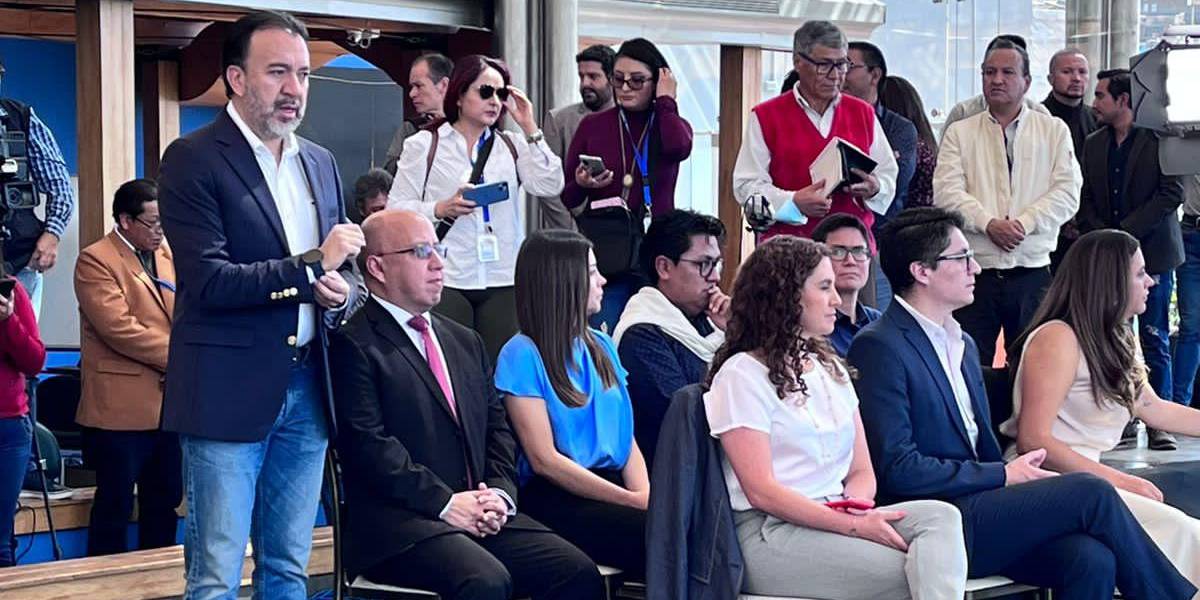 Quito: alcalde Pabel Muñoz presentó a su equipo de trabajo en el Municipio
