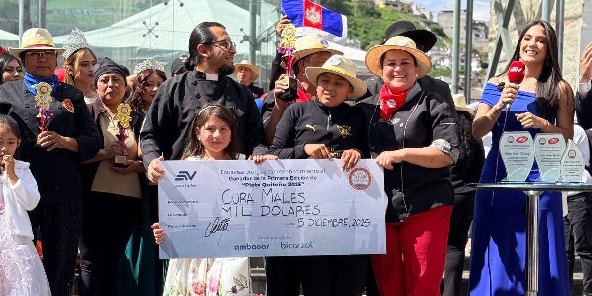 El Rosero de El Cura Males es el ganador de El Plato Quiteño de Televistazo en la Comunidad