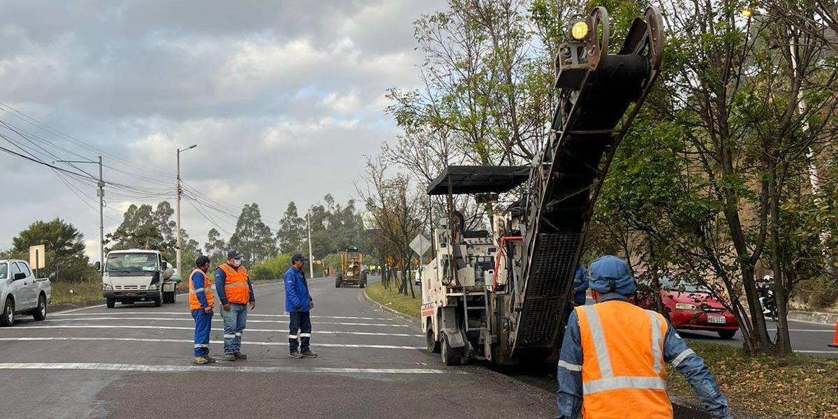 Un tramo de la avenida Simón Bolívar se cerrará en el norte de Quito