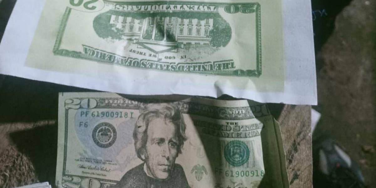 Los militares hallan máquina para imprimir billetes falsos que pertenece a Los Choneros