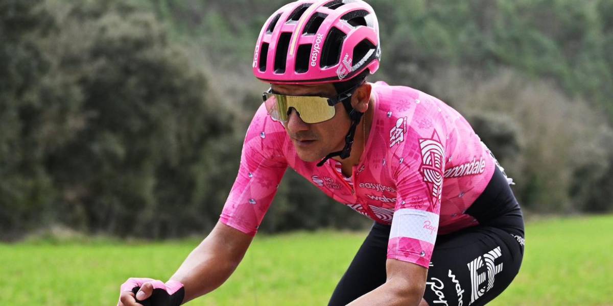 Richard Carapaz: Nuestro objetivo es ganar el Giro de Italia 2025