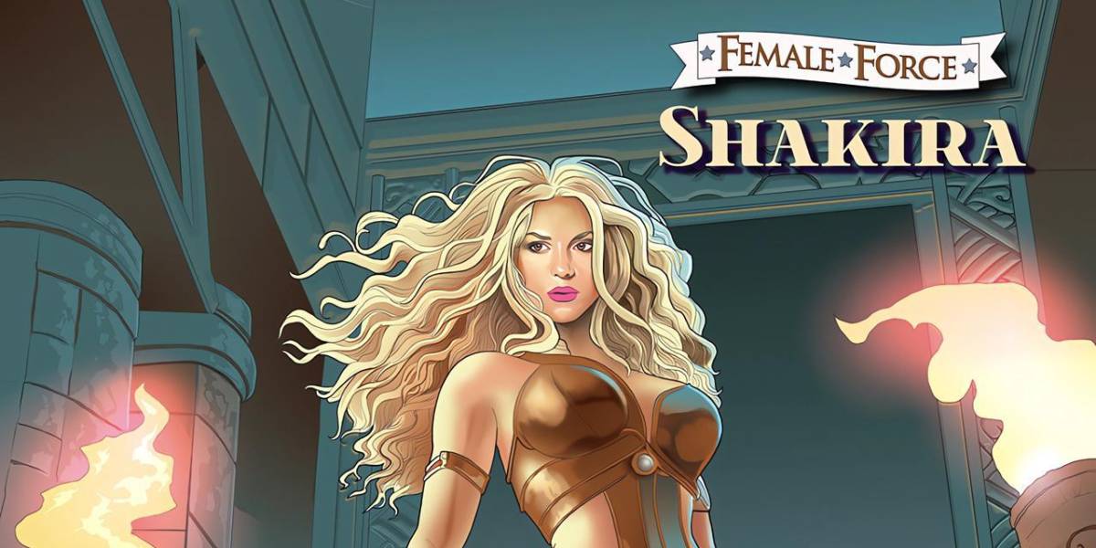 La vida de Shakira es retratada en un cómic sobre el empoderamiento femenino