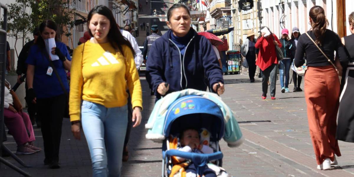 En Ecuador, las mujeres tienen menos hijos y la población empieza a envejecer