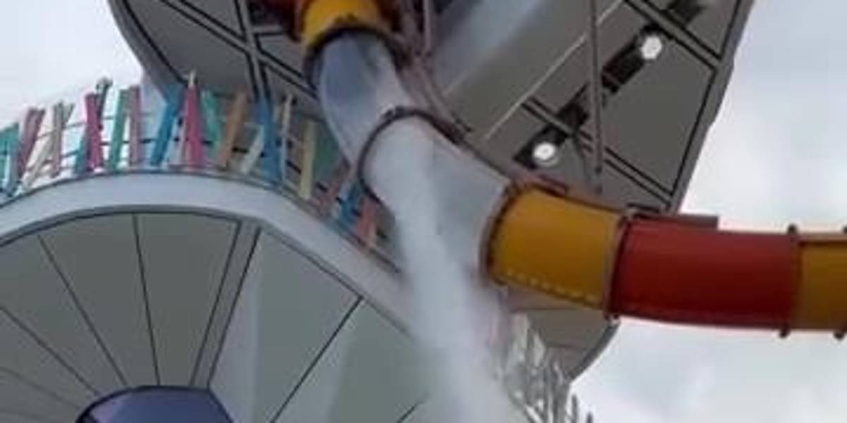 EE. UU.: Tobogán del crucero Icon of the Seas se rompe, una persona resultó herida