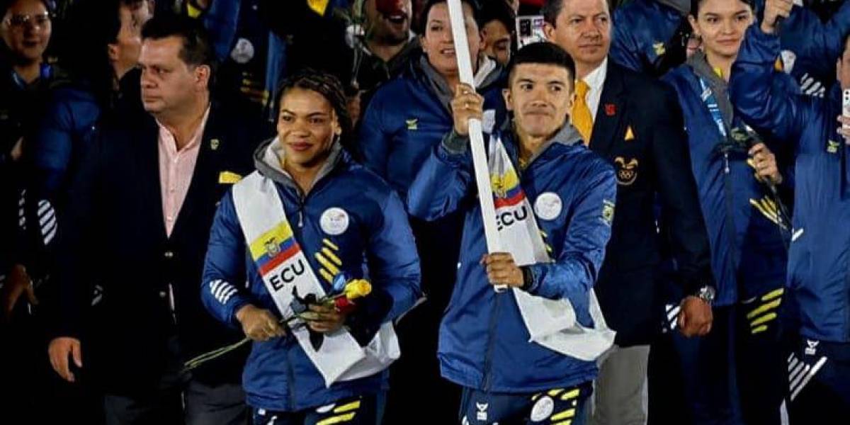 Juegos Panamericanos 2023: La delegación de Ecuador dijo presente con Richard Carapaz como su abanderado