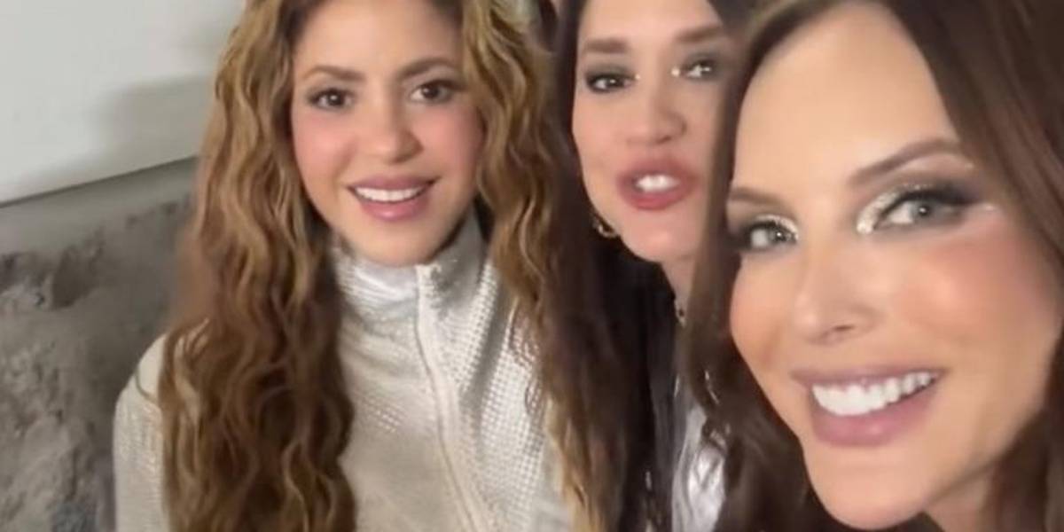 Los famosos que caminaron con Shakira el domingo en Quito: Érika Vélez, Luciana Guschmer y más