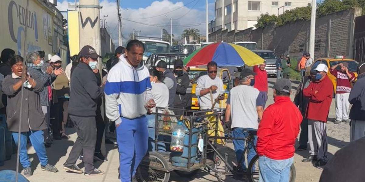 Paro nacional: desabastecimiento de gas de uso doméstico en Quito