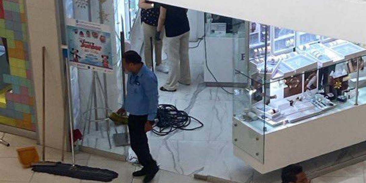 Daule: por segunda vez, roban a locales del centro comercial El Dorado
