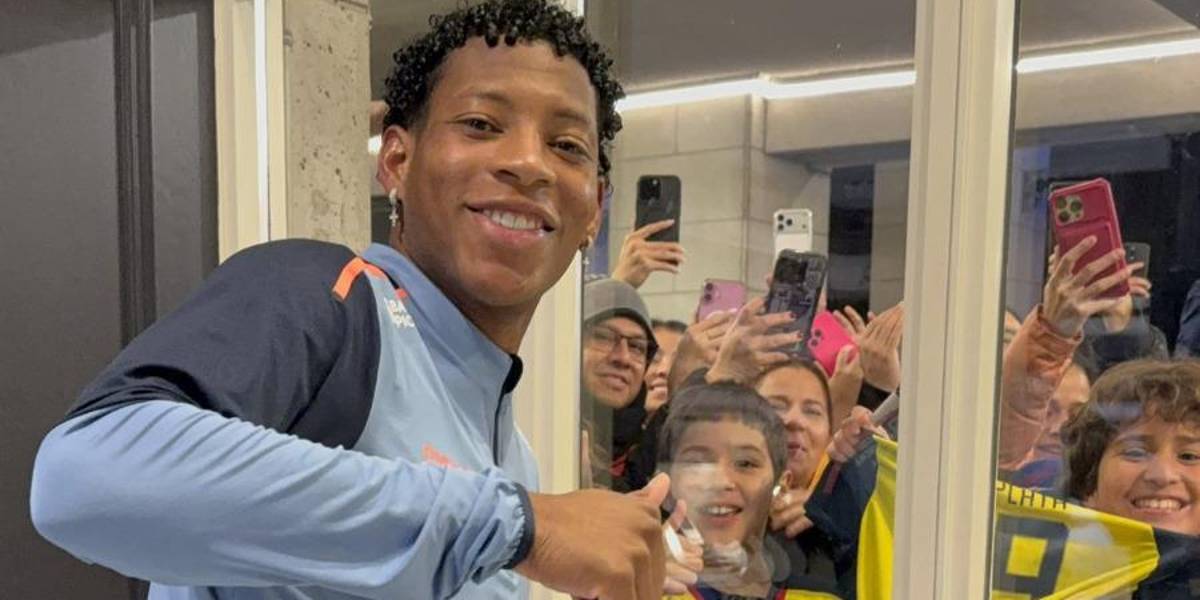 Gonzalo Plata se unió a la Selección de Ecuador en Toronto para el amistoso ante Canadá