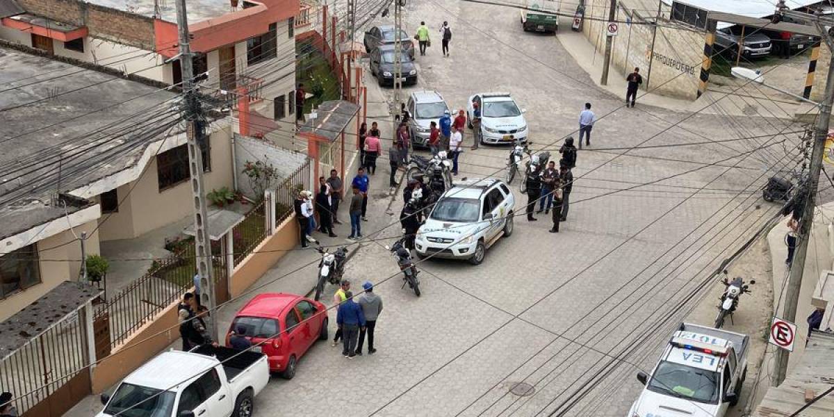 Una balacera en Loja deja una persona herida