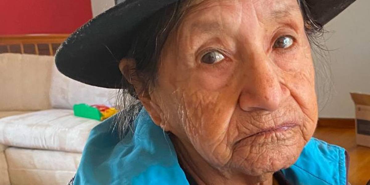 Quito: Luz María Guamán Aucacama, de 91 años, está desaparecida desde el 28 de marzo