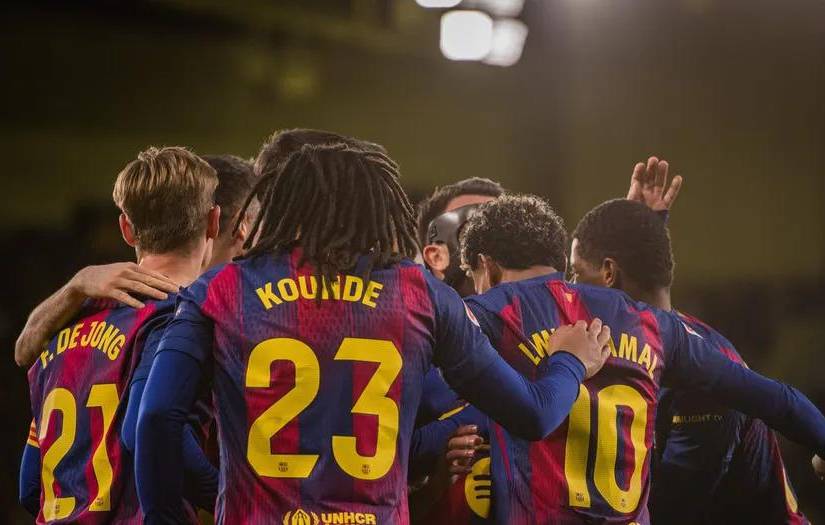 Jugadores del FC Barcelona