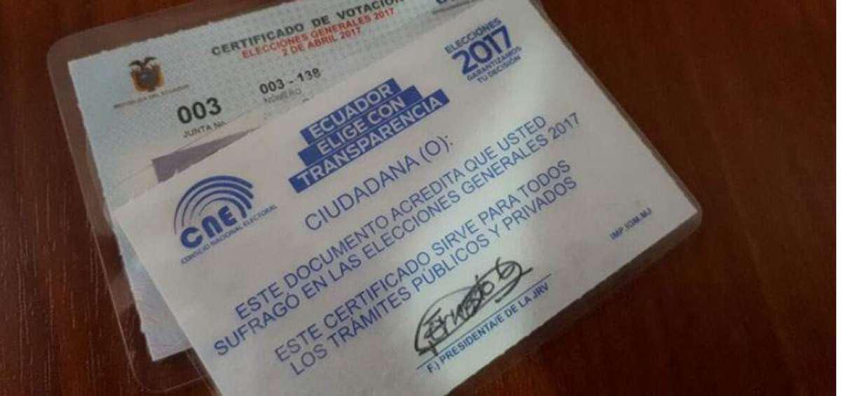 Ya no serán requisitos para trámites las copias de cédulas ni certificados de votación