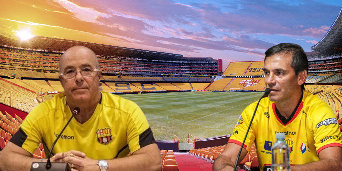 Los números de Jorge Célico y Fabián Bustos en Barcelona SC