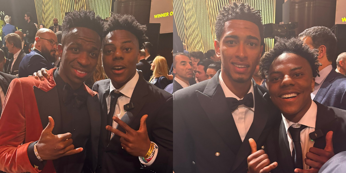 Las virales interacciones de Speed durante la ceremonia del Balón de Oro